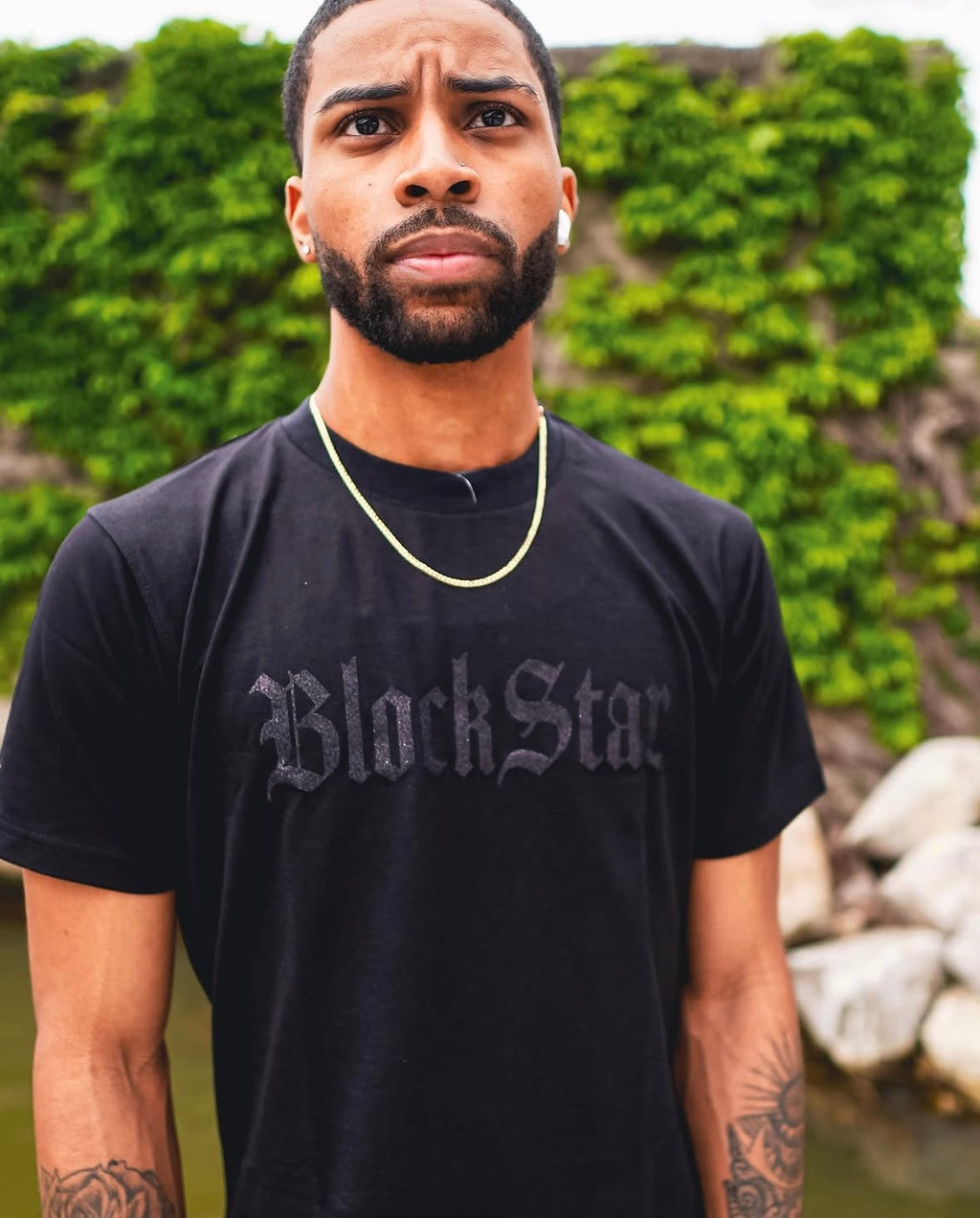 Blockstar Glitter Tee