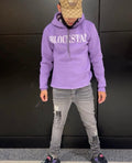 Blockstar Cropped Hoodie
