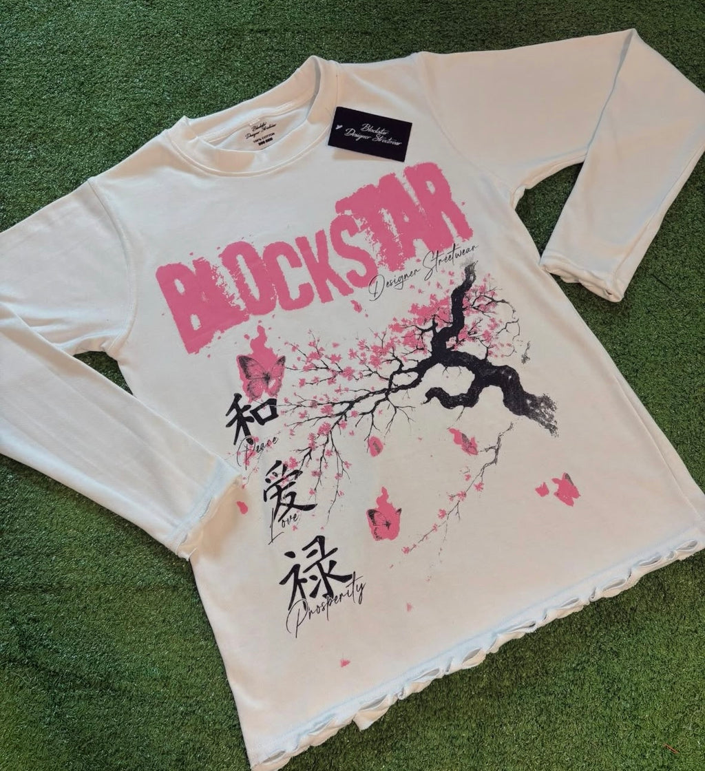 Blockstar Pink Blossom Tee